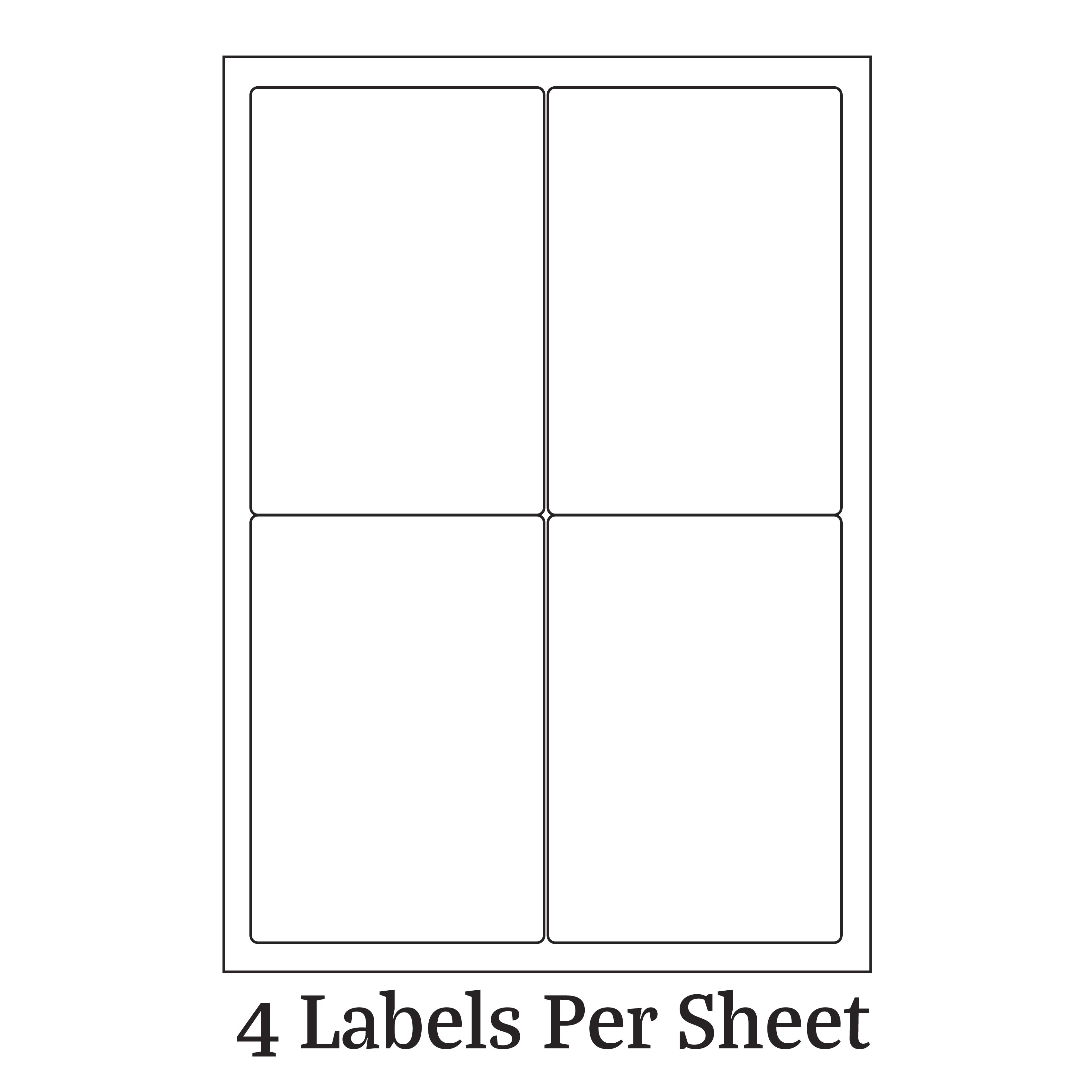 Image 8 for Label Template 4 Per Page